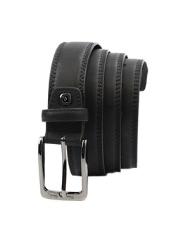 Pasek męski skórzany skóra naturalna+ skóra ekologiczna Pierre Cardin ze sklepu lenaodniemowlakadoszkolniaka.pl w kategorii Paski męskie - zdjęcie 187410470