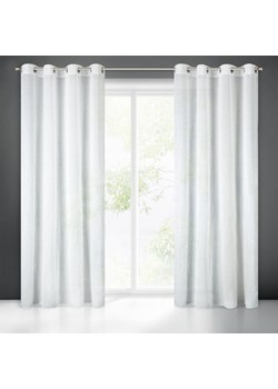 ZASŁONA GOTOWA PAOLA 140 X 250 CM BIAŁY ze sklepu lenaodniemowlakadoszkolniaka.pl w kategorii Zasłony - zdjęcie 187410523