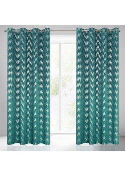 ZASŁONA GOTOWA CHILL 140 X 250 CM TURKUSOWY ze sklepu lenaodniemowlakadoszkolniaka.pl w kategorii Zasłony - zdjęcie 187412011