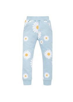 Spodnie DAISY niebieski,stokrotki 140 ze sklepu lenaodniemowlakadoszkolniaka.pl w kategorii Spodnie i półśpiochy - zdjęcie 187412941
