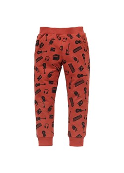 SPODNIE LETS ROCK CZERWONY 80 ze sklepu lenaodniemowlakadoszkolniaka.pl w kategorii Spodnie i półśpiochy - zdjęcie 187413212