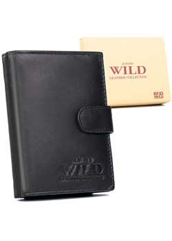 Portfel męski skórzany skóra naturalna Wild ze sklepu lenaodniemowlakadoszkolniaka.pl w kategorii Portfele męskie - zdjęcie 187413492