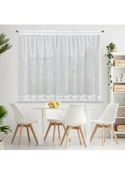 FIRANA GOTOWA SARI NA TAŚMIE 400 X 145 CM BIAŁY ze sklepu lenaodniemowlakadoszkolniaka.pl w kategorii Firany - zdjęcie 187413494