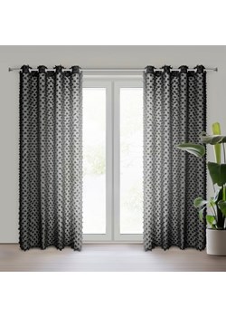 ZASŁONA GOTOWA AURELIA 135 X 250 CM CZARNY ze sklepu lenaodniemowlakadoszkolniaka.pl w kategorii Zasłony - zdjęcie 187413522