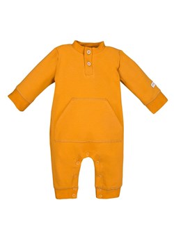 PAJAC niemowlęcy wyprawka DRESOWY SIMPLY COMFY MIODOWY Ewa Klucze ze sklepu lenaodniemowlakadoszkolniaka.pl w kategorii Pajacyki - zdjęcie 187414141