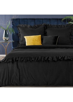 KOMPLET POŚCIELI SATYNOWEJ VENUS 160 X 200 CM CZARNY ze sklepu lenaodniemowlakadoszkolniaka.pl w kategorii Pościele - zdjęcie 187414701