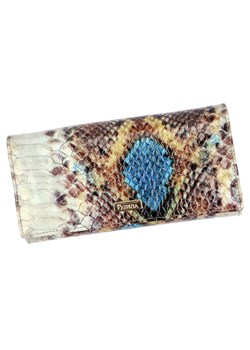 Portfel skóra naturalna wielokolorowy VL-122 - kobieta ze sklepu lenaodniemowlakadoszkolniaka.pl w kategorii Portfele damskie - zdjęcie 187415322