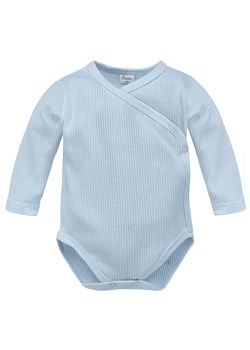 Body z długim rękawem niemowlęce niebieska rozpinane Lovely Day Pinokio ze sklepu lenaodniemowlakadoszkolniaka.pl w kategorii Body niemowlęce - zdjęcie 187415350