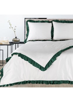 KOMPLET POŚCIELI ELIZA 220 X 200 CM BIAŁY ze sklepu lenaodniemowlakadoszkolniaka.pl w kategorii Pościele - zdjęcie 187416582