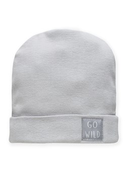 Czapeczka niemowlęca Wild Animals Pinokio szara ze sklepu lenaodniemowlakadoszkolniaka.pl w kategorii Czapki dziecięce - zdjęcie 187416633