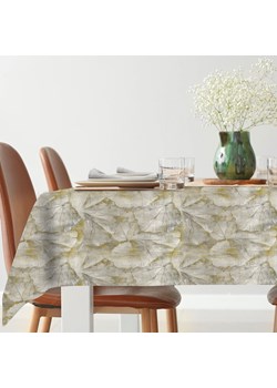 OBRUS CAGUA 140 X 200 CM MUSZTARDOWY ze sklepu lenaodniemowlakadoszkolniaka.pl w kategorii Obrusy i bieżniki - zdjęcie 187417923