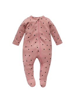 PAJAC SUWAK TRES BIEN RO roz,groszki 74 ze sklepu lenaodniemowlakadoszkolniaka.pl w kategorii Pajacyki - zdjęcie 187418110