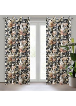 ZASŁONA GOTOWA BETTY 140 X 250 CM GRAFITOWY ze sklepu lenaodniemowlakadoszkolniaka.pl w kategorii Zasłony - zdjęcie 187418113