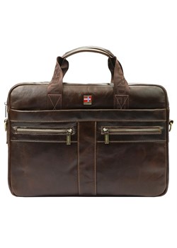 Teczka torba męska skórzana skóra naturalna Nordee ze sklepu lenaodniemowlakadoszkolniaka.pl w kategorii Aktówki - zdjęcie 187418402