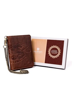 Portfel męski skórzany skóra naturalna Peterson ze sklepu lenaodniemowlakadoszkolniaka.pl w kategorii Portfele męskie - zdjęcie 187419071