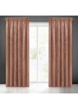 ZASŁONA GOTOWA ANISA NA TAŚMIE 140 X 270 CM CIEMNORÓŻOWY ze sklepu lenaodniemowlakadoszkolniaka.pl w kategorii Zasłony - zdjęcie 187419530