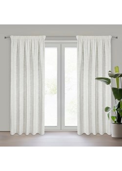 ZASŁONA GOTOWA ROSI NA TAŚMIE 140 X 270 CM BEŻOWY ze sklepu lenaodniemowlakadoszkolniaka.pl w kategorii Zasłony - zdjęcie 187419531