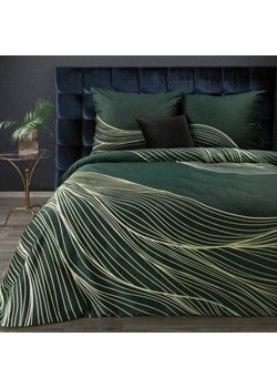 KOMPLET POŚCIELI SATYNOWEJ PREMIUM 3 160 X 200 CM CIEMNOZIELONY ze sklepu lenaodniemowlakadoszkolniaka.pl w kategorii Pościele - zdjęcie 187419544