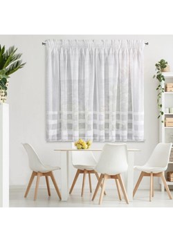 FIRANA GOTOWA EFIL NA TAŚMIE 300 X 150 CM BIAŁY ze sklepu lenaodniemowlakadoszkolniaka.pl w kategorii Firany - zdjęcie 187419773