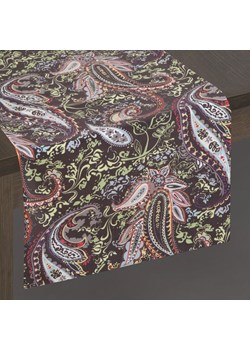 OBRUS ADINA 35 X 140 CM CZARNY ze sklepu lenaodniemowlakadoszkolniaka.pl w kategorii Obrusy i bieżniki - zdjęcie 187420081