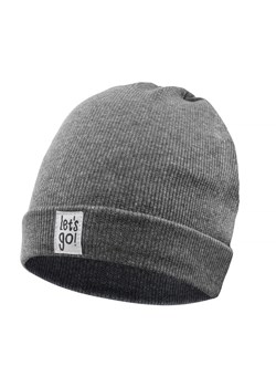 Czapka sci LETS GO szary,melanz40 98/104 ze sklepu lenaodniemowlakadoszkolniaka.pl w kategorii Czapki dziecięce - zdjęcie 187420192