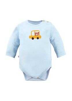 Body niemowlęce z długim rękawem Eevi Cars&Bears ze sklepu lenaodniemowlakadoszkolniaka.pl w kategorii Body niemowlęce - zdjęcie 187420541