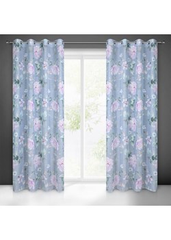 ZASŁONA GOTOWA FLORA 140 X 250 CM POPIELATY ze sklepu lenaodniemowlakadoszkolniaka.pl w kategorii Zasłony - zdjęcie 187420631