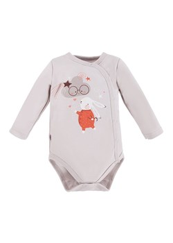 Body z długim rękawem szare rozpinane niemowlęce Mellow Ewa Klucze Eevi ze sklepu lenaodniemowlakadoszkolniaka.pl w kategorii Body niemowlęce - zdjęcie 187420920