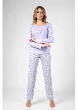 Piżama damska 675 2XL fiolet ze sklepu lenaodniemowlakadoszkolniaka.pl w kategorii Piżamy damskie - zdjęcie 187421054