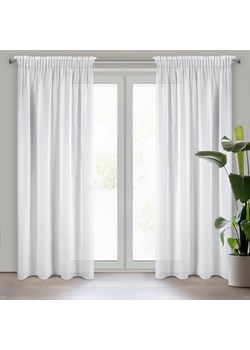 FIRANA GOTOWA DALIA NA TAŚMIE 140 X 270 CM BIAŁY ze sklepu lenaodniemowlakadoszkolniaka.pl w kategorii Firany - zdjęcie 187421182