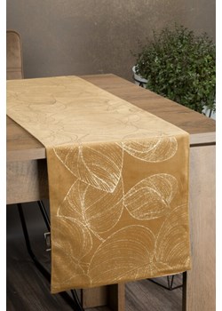 OBRUS BLINK 16 35 X 220 CM MIODOWY ze sklepu lenaodniemowlakadoszkolniaka.pl w kategorii Obrusy i bieżniki - zdjęcie 187421460