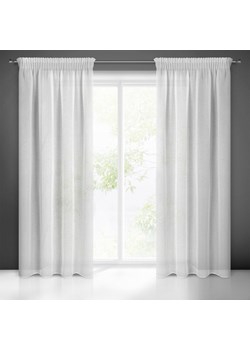 FIRANA GOTOWA RAIN NA TAŚMIE 140 X 270 CM BIAŁY ze sklepu lenaodniemowlakadoszkolniaka.pl w kategorii Firany - zdjęcie 187421591