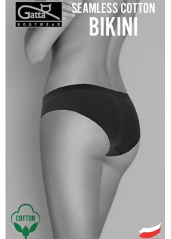 Figi majtki damskie Seamless Cotton Bikini 41640 ze sklepu lenaodniemowlakadoszkolniaka.pl w kategorii Majtki damskie - zdjęcie 187421633