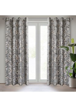 ZASŁONA GOTOWA GLORIA 140 X 250 CM STALOWY ze sklepu lenaodniemowlakadoszkolniaka.pl w kategorii Zasłony - zdjęcie 187421663