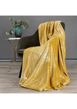 KOC GINKO1 150 X 200 CM ZŁOTY ze sklepu lenaodniemowlakadoszkolniaka.pl w kategorii Narzuty i kapy - zdjęcie 187421973