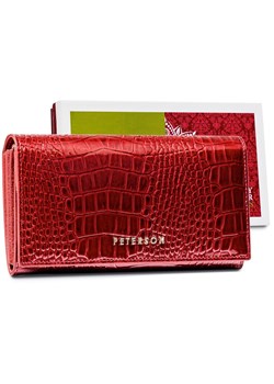 Portfel damski skórzany skóra naturalna Peterson ze sklepu lenaodniemowlakadoszkolniaka.pl w kategorii Portfele damskie - zdjęcie 187422002