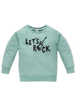 Bluza dresowa z długim rękawem dla chłopca Lets rock Pinokio ze sklepu lenaodniemowlakadoszkolniaka.pl w kategorii Bluzy i swetry - zdjęcie 187422070