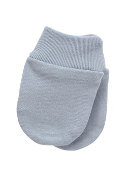 Pinokio Łapki niedrapki niemowlęce niebieskie Hello ze sklepu lenaodniemowlakadoszkolniaka.pl w kategorii Rękawiczki dziecięce - zdjęcie 187422171