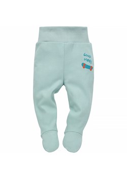 Półśpiochy niemowlęce zielone dla chłopca Pinokio Orange Filip ze sklepu lenaodniemowlakadoszkolniaka.pl w kategorii Spodnie i półśpiochy - zdjęcie 187422862