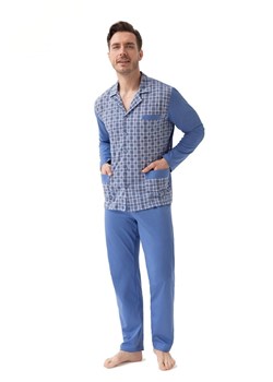 Piżama 797 3XL rozpinana ze sklepu lenaodniemowlakadoszkolniaka.pl w kategorii Piżamy męskie - zdjęcie 187423124