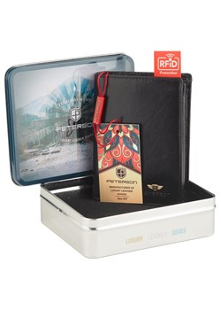 Portfel męski skórzany skóra naturalna Peterson ze sklepu lenaodniemowlakadoszkolniaka.pl w kategorii Portfele męskie - zdjęcie 187423834