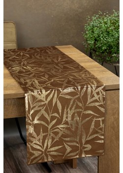 OBRUS BLINK 15 35 X 220 CM BRĄZOWY ze sklepu lenaodniemowlakadoszkolniaka.pl w kategorii Obrusy i bieżniki - zdjęcie 187423872