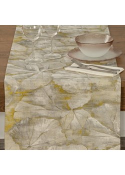 OBRUS CAGUA 40 X 140 CM MUSZTARDOWY ze sklepu lenaodniemowlakadoszkolniaka.pl w kategorii Obrusy i bieżniki - zdjęcie 187424333