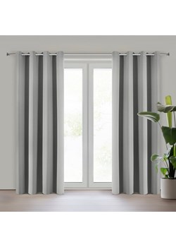 ZASŁONA GOTOWA NERISA 140 X 250 CM SREBRNY ze sklepu lenaodniemowlakadoszkolniaka.pl w kategorii Zasłony - zdjęcie 187424671