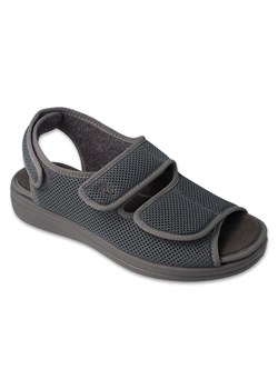 Dr Orto - Obuwie buty sandału profilaktyczno zdrowotne męskie popiel ze sklepu lenaodniemowlakadoszkolniaka.pl w kategorii Sandały męskie - zdjęcie 187424980