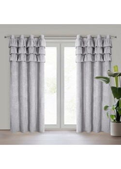 ZASŁONA GOTOWA AGIS 2 140 X 250 CM SREBRNY ze sklepu lenaodniemowlakadoszkolniaka.pl w kategorii Zasłony - zdjęcie 187425114