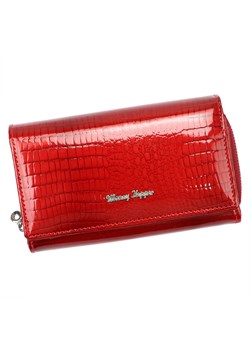 Portfel damski skórzany PELLUCCI 6024 czerwony ze sklepu lenaodniemowlakadoszkolniaka.pl w kategorii Portfele damskie - zdjęcie 187426433