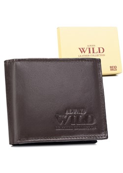 Portfel męski skórzany skóra naturalna Wild ze sklepu lenaodniemowlakadoszkolniaka.pl w kategorii Portfele męskie - zdjęcie 187427324