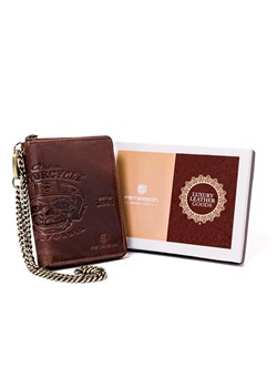 Portfel męski skórzany skóra naturalna Peterson ze sklepu lenaodniemowlakadoszkolniaka.pl w kategorii Portfele męskie - zdjęcie 187427430