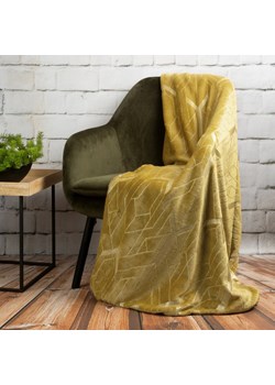 KOC GINKO4 150 X 200 CM ZŁOTY ze sklepu lenaodniemowlakadoszkolniaka.pl w kategorii Narzuty i kapy - zdjęcie 187428134